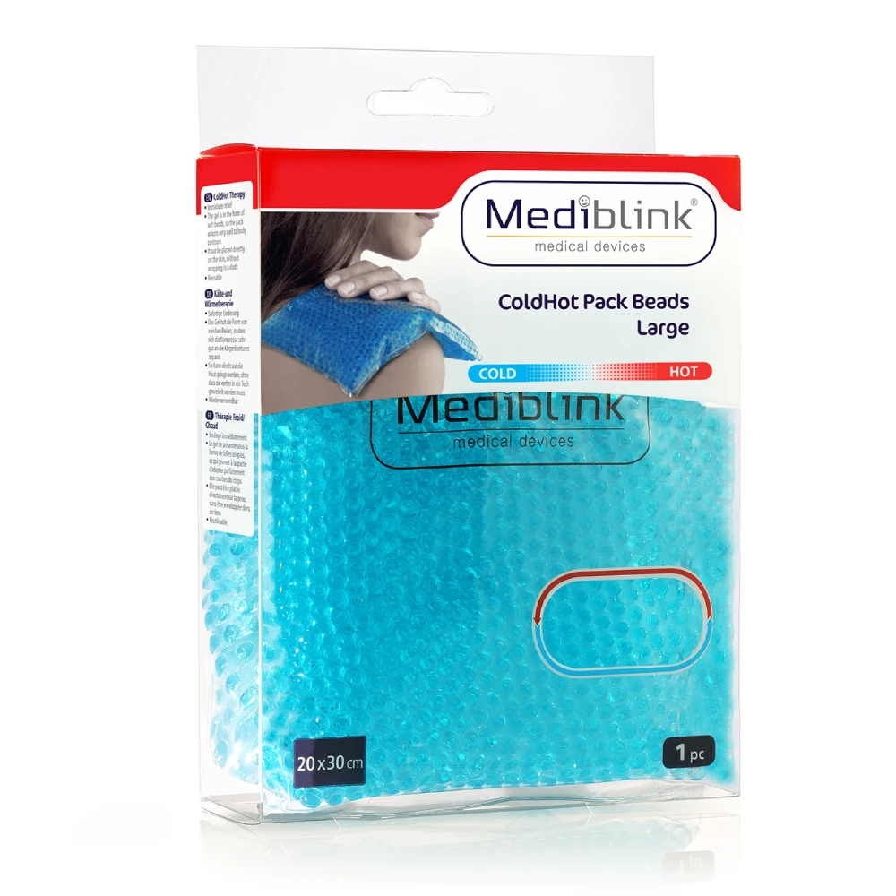 Mediblink M122 ColdHot, blazinica s kroglicami Large - 20x30 cm