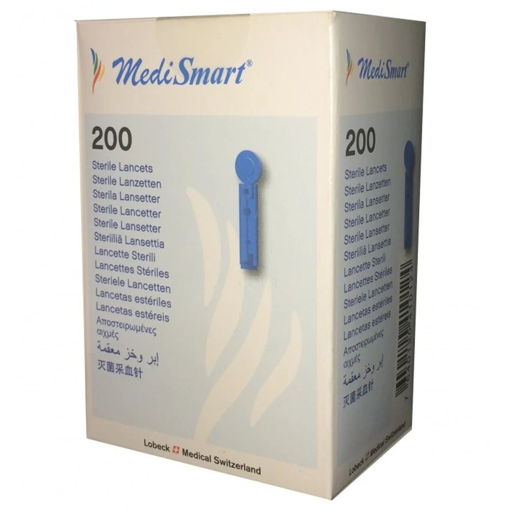Medismart, sterilne lancete (200 lancet)