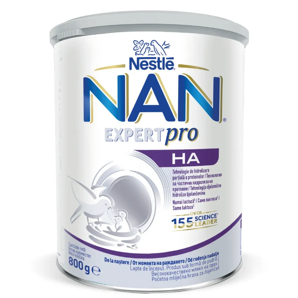 NAN ExpertPro HA, hipoalergeno začetno mleko za dojenčke (800 g)