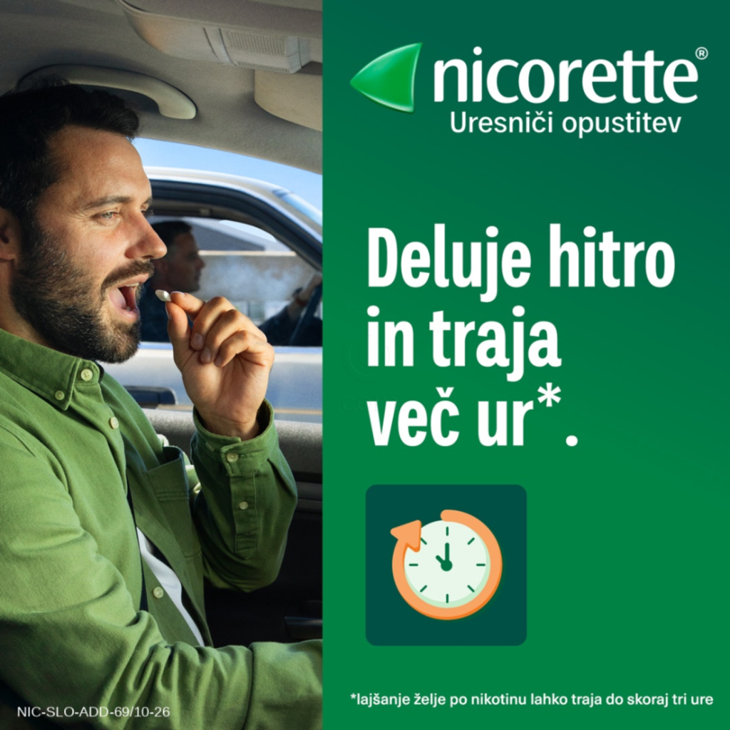 Nicorette Freshmint, 2 mg zdravilni žvečilni gumiji (30 žvečilnih gumijev)