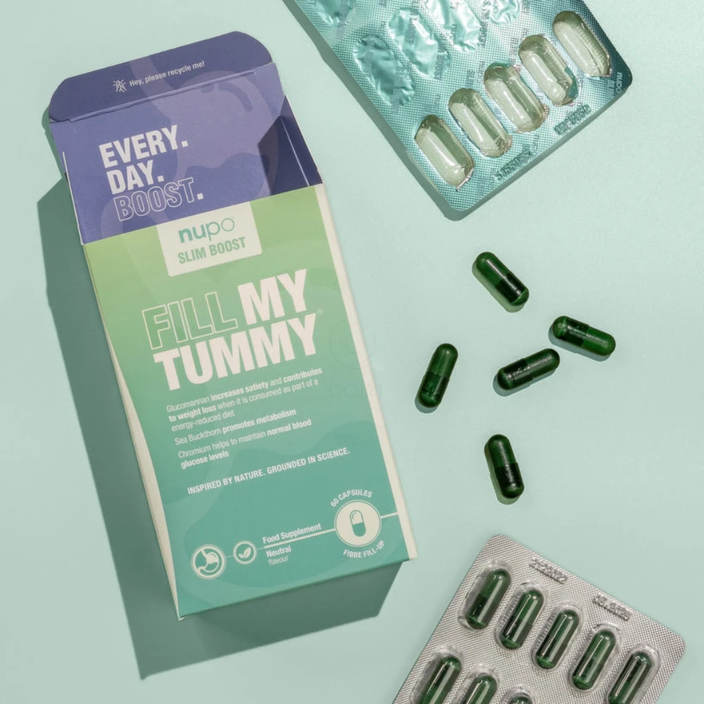 Nupo Slim Boost Fill My Tummy, kapsule (60 kapsul)