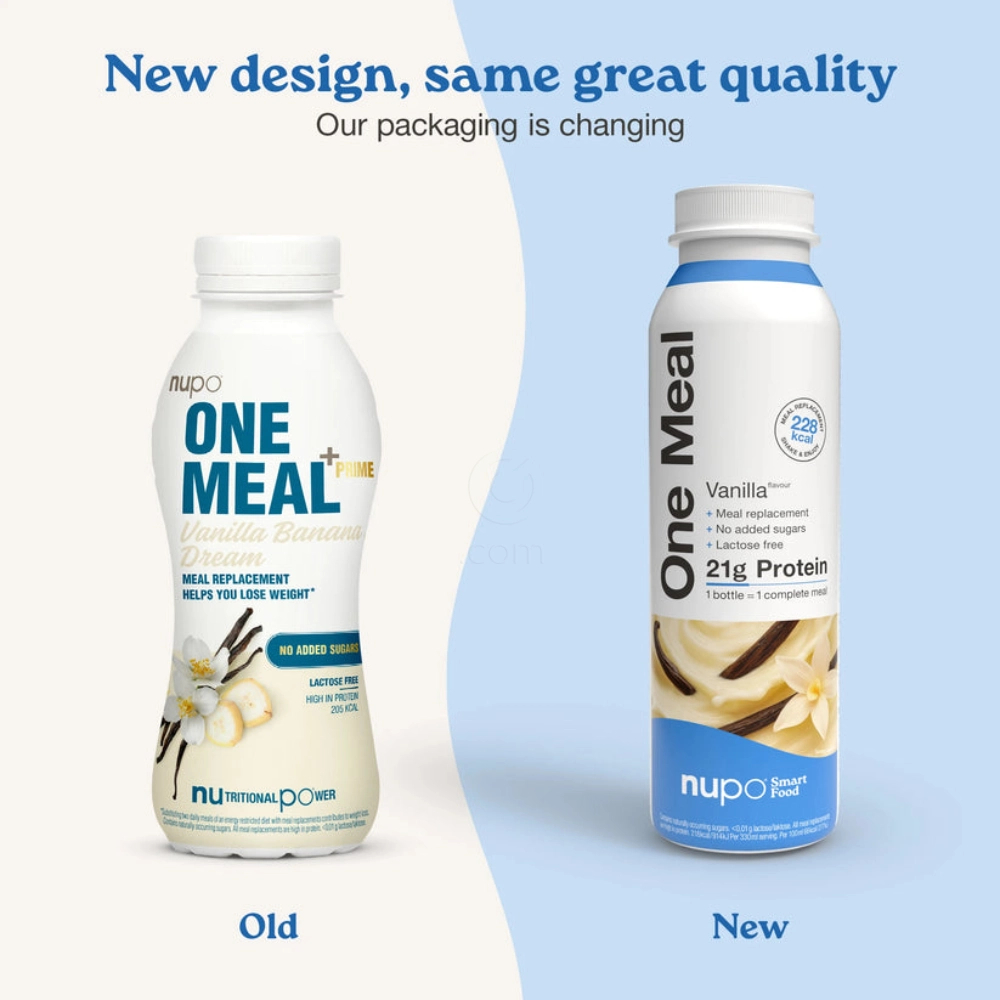 Nupo One Meal RTD, nadomestilo obroka Vanilija (12 x 330 ml)