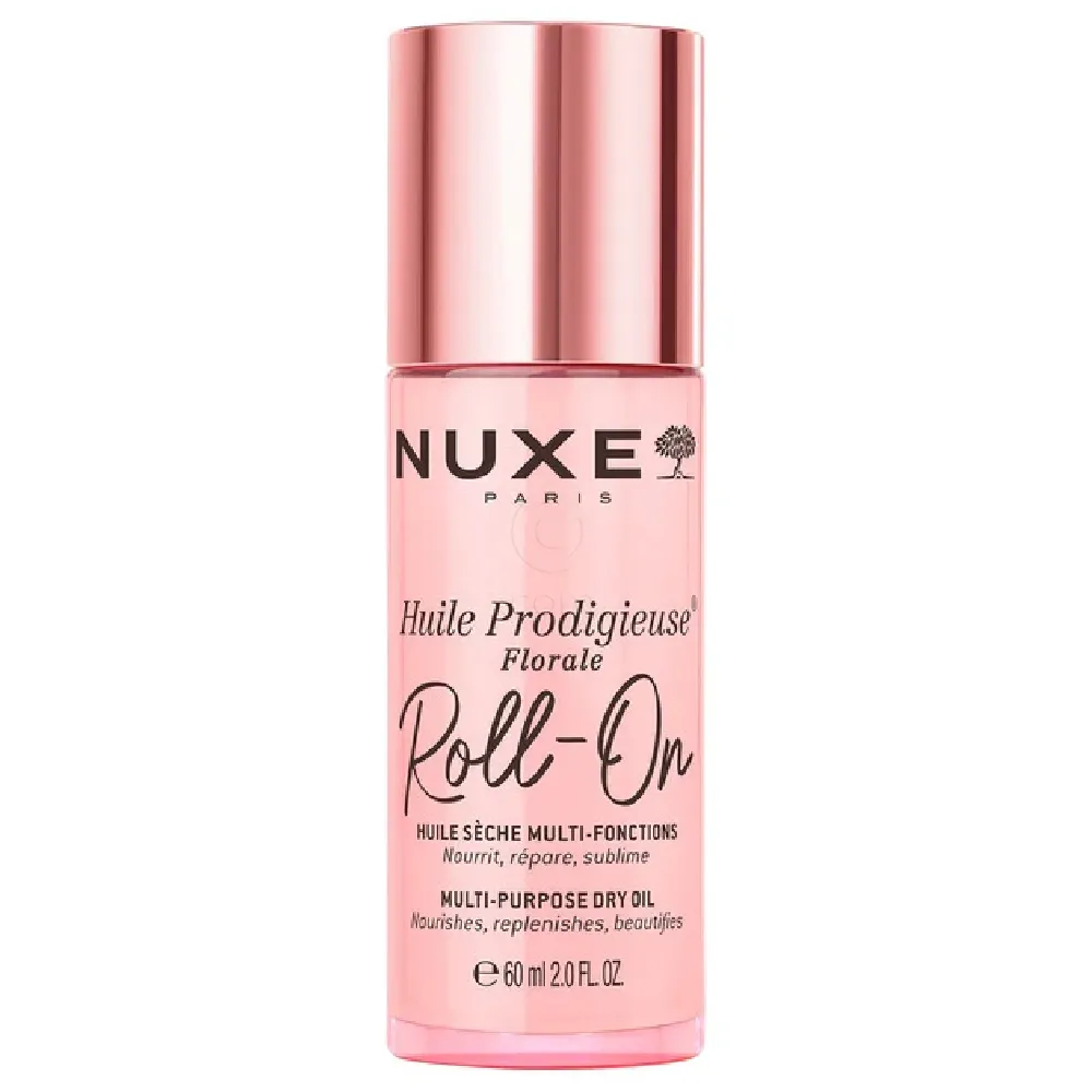 Nuxe Huile Prodigieuse Florale Roll-on, cvetlično suho olje za obraz, telo in lase (60 ml)