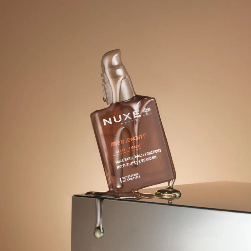 Nuxe Men Boost, olje za brado (30 ml)