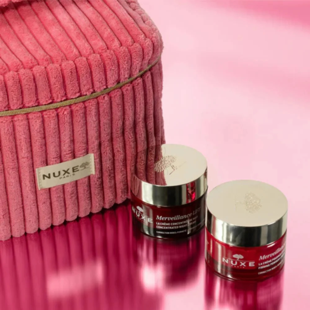 Nuxe Merveillance Lift Vanity Set, komplet za učvrstitev kože podnevi in ponoči (50 ml + 50 ml)