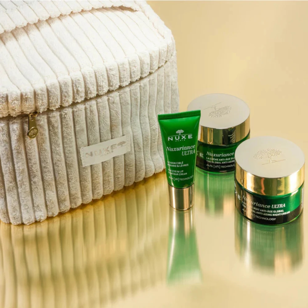 Nuxe Nuxuriance Ultra, komplet za učvrstitev kože (50 ml + 50 ml + 15 ml)