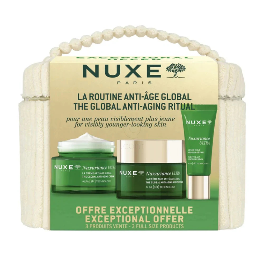 Nuxe Nuxuriance Ultra, komplet za učvrstitev kože (50 ml + 50 ml + 15 ml)