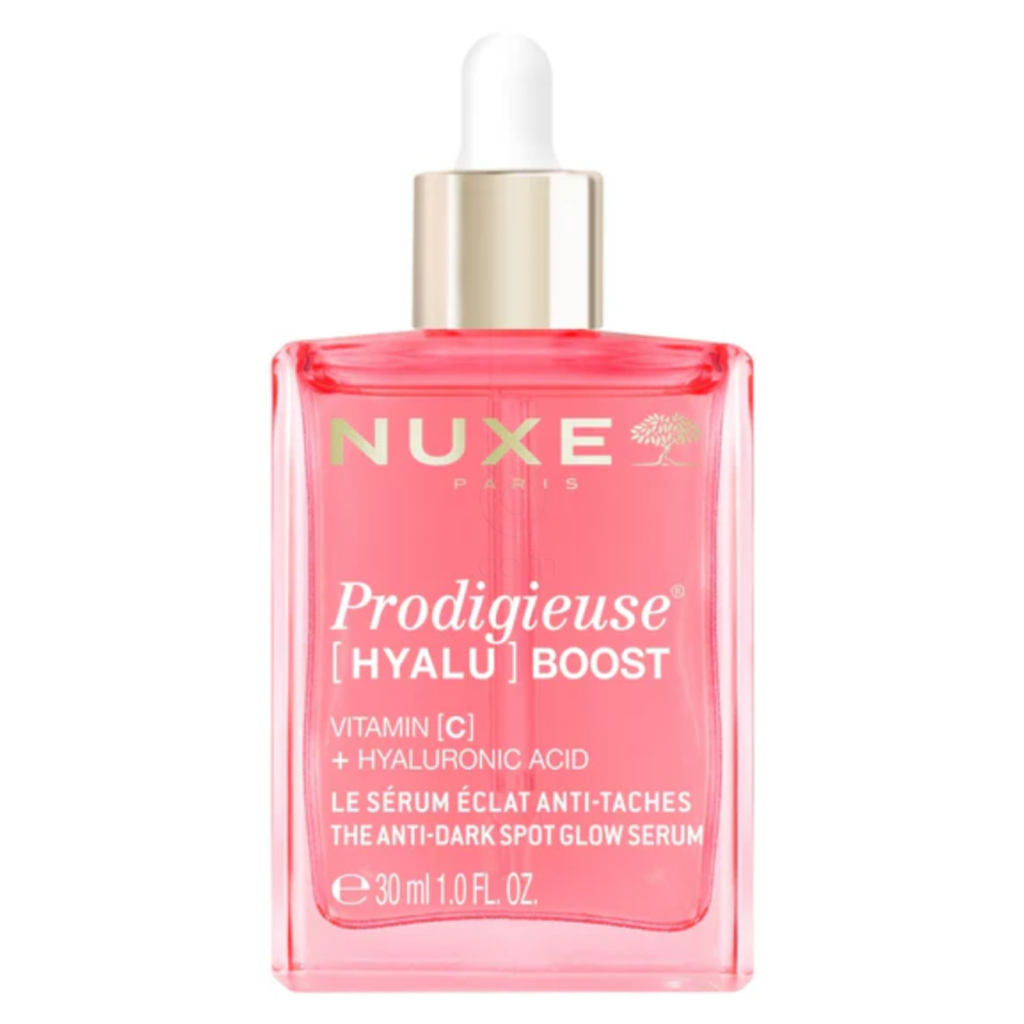 Nuxe Prodigieuse Hyalu Boost, serum za sijaj in proti pigmentnim madežem (30 ml)