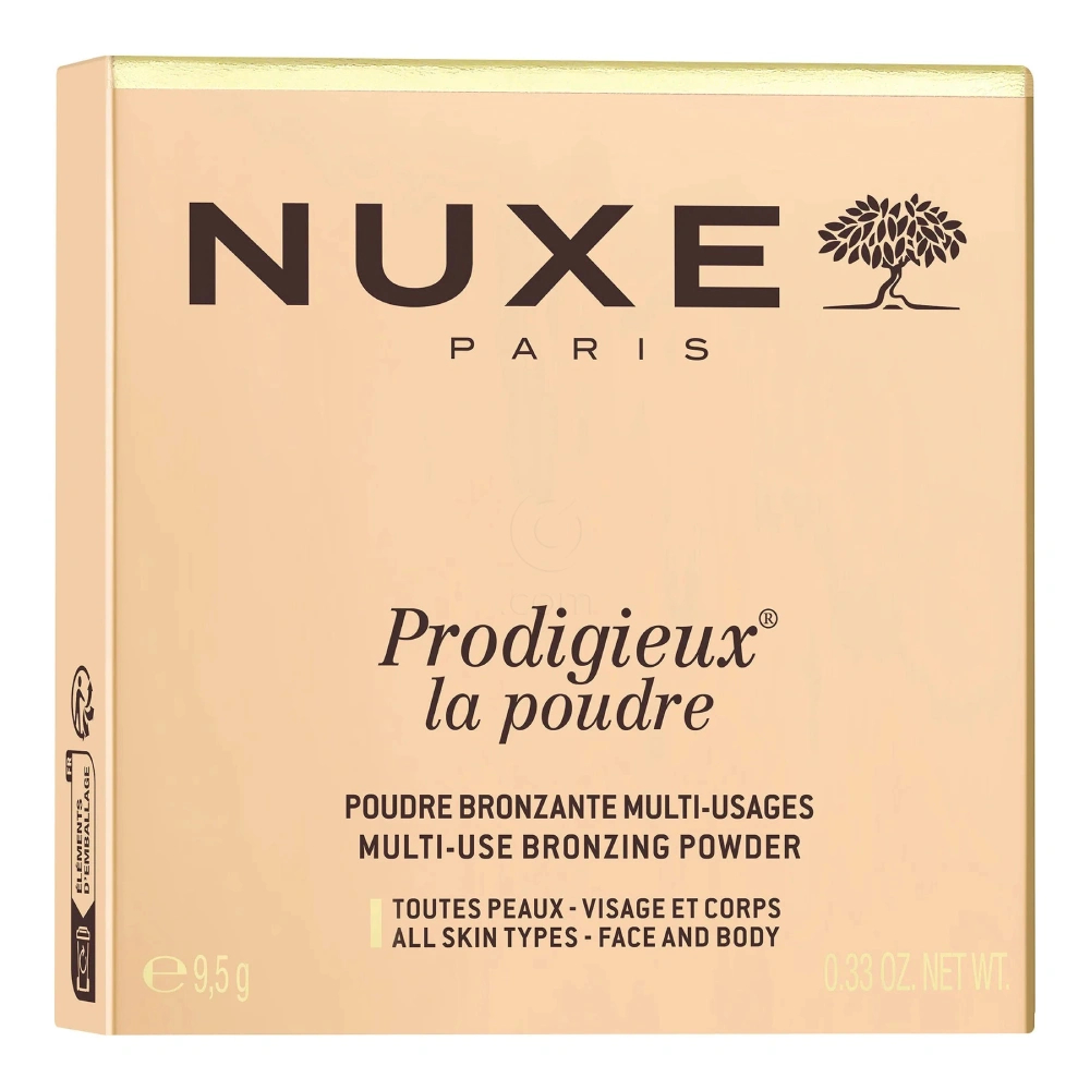 Nuxe Prodigieux, večnamenski bronzing puder za obraz in telo (9,5 g)