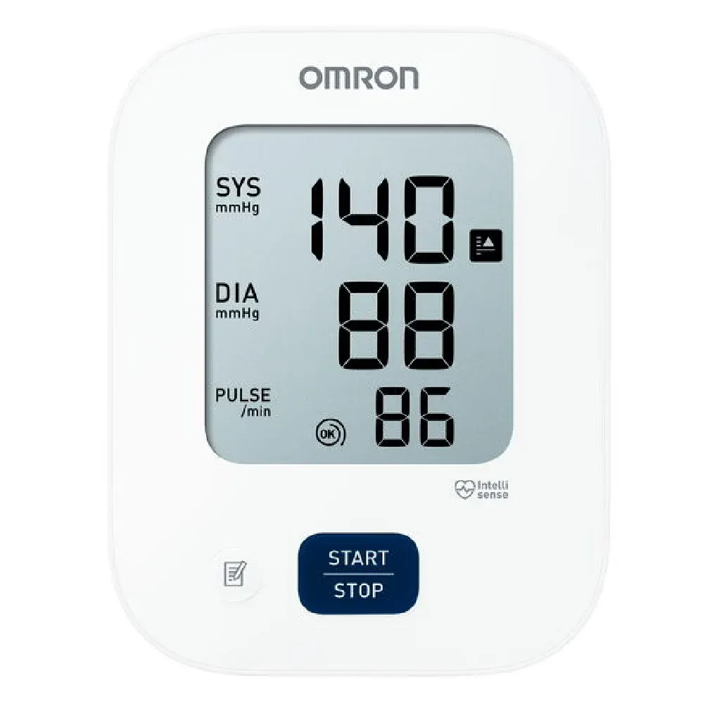 Omron M2+, nadlaktni merilnik krvnega tlaka (1 merilnik)