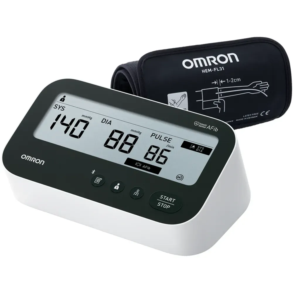 Omron M4 Connect Afib, avtomatski merilnik krvnega tlaka (1 kos)