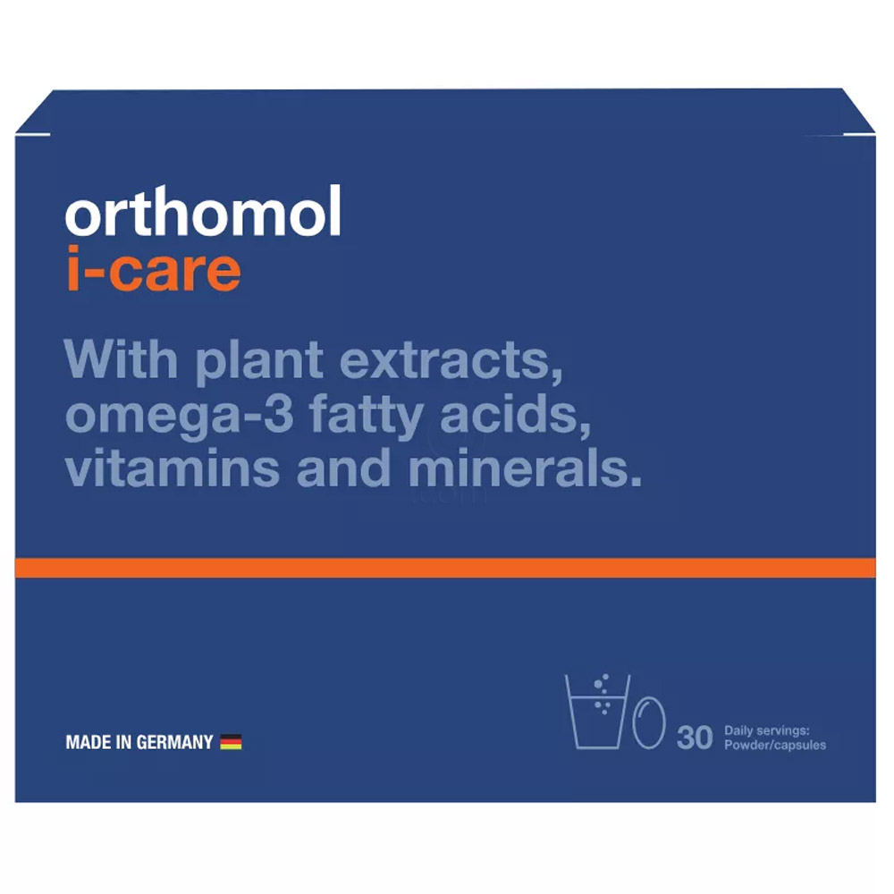 Orthomol i-CAre, vrečke in kapsule (30 odmerkov)