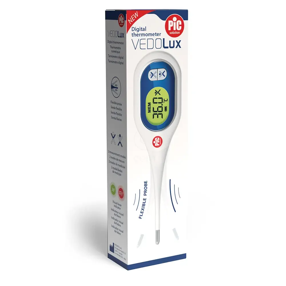 PiC Solution Premium VedoLux, digitalni termometer z gibljivo konico (1 kos)