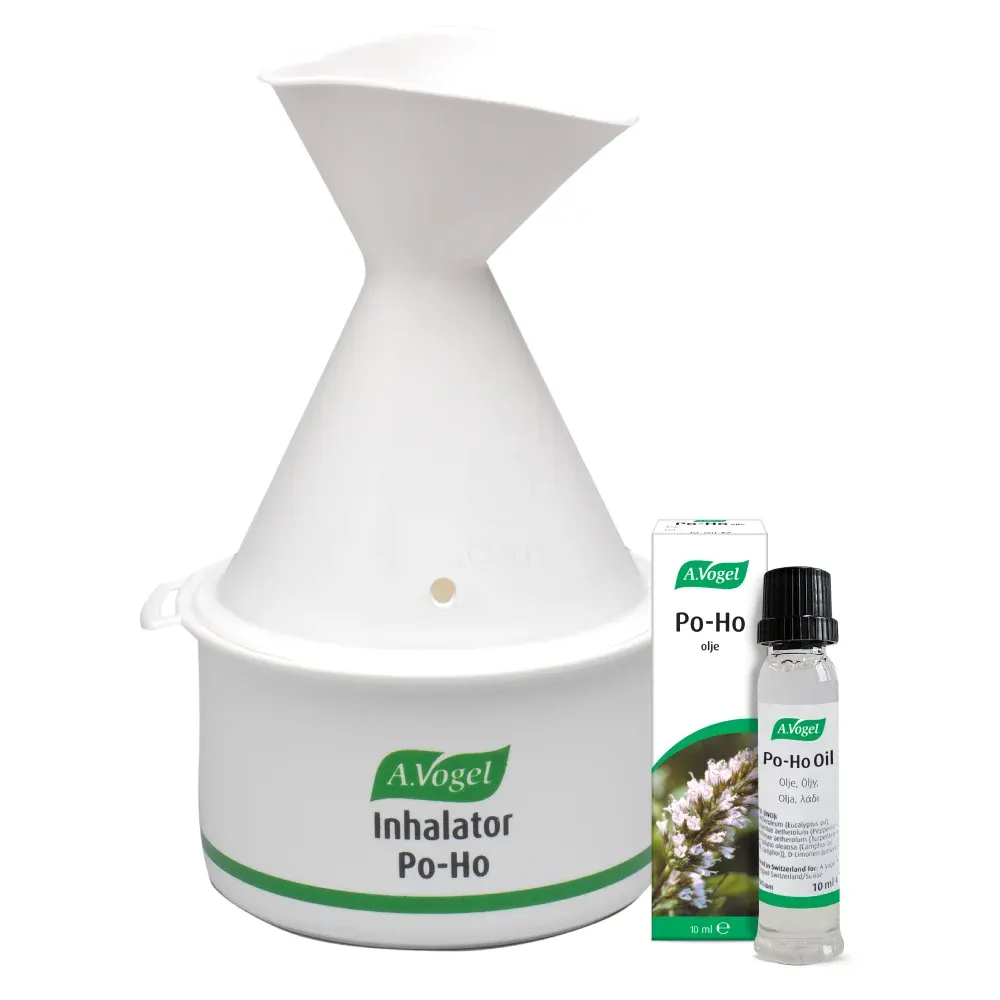 Po-Ho inhalator z oljem (1 inhalator + 10 ml)