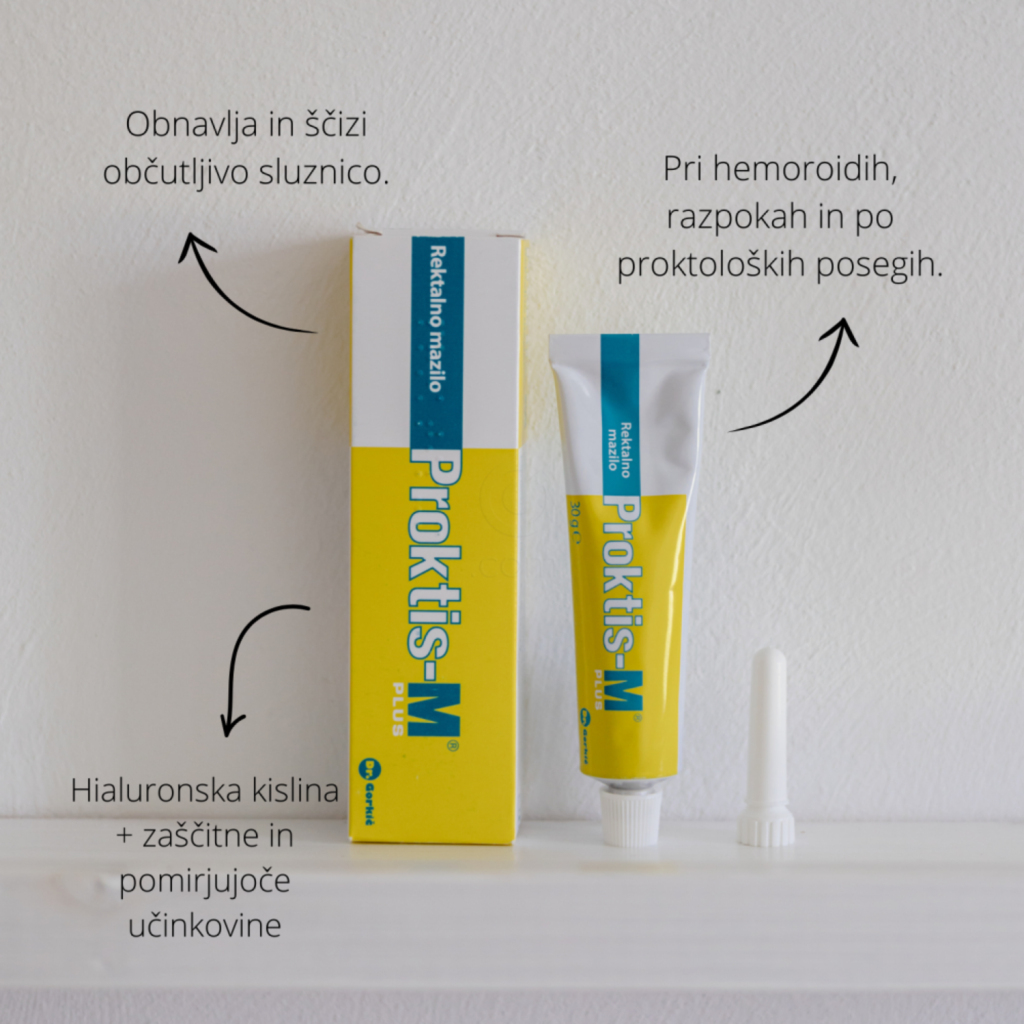 Proktis-M Plus, rektalno mazilo (30 g)