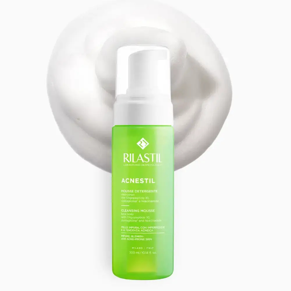 Rilastil Acnestil, čistilna pena (300 ml)