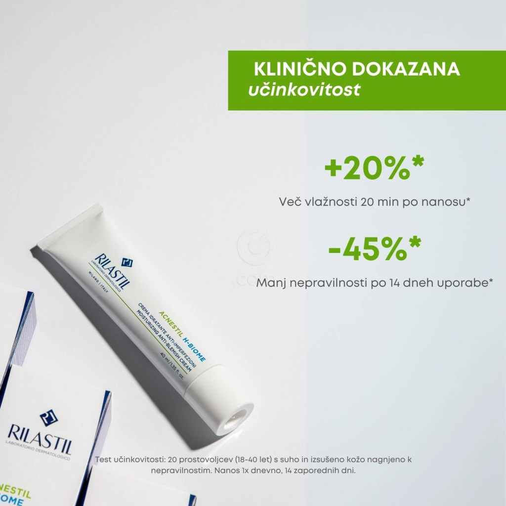 Rilastil Acnestil H-Biome, krema za obraz (40 ml)