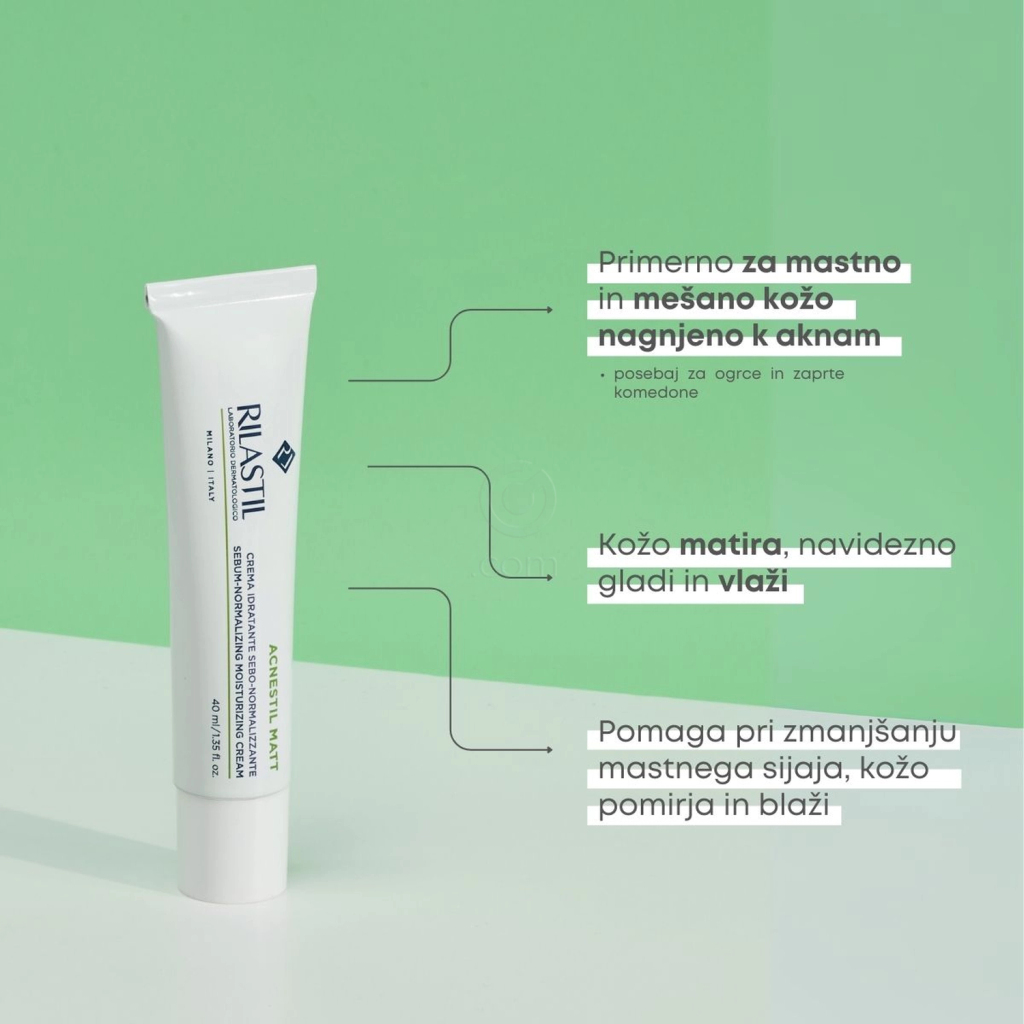 Rilastil Acnestil Mat, krema (40 ml)