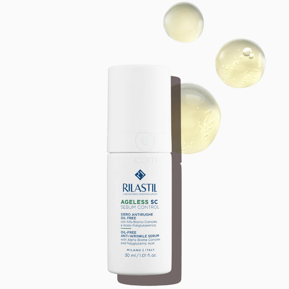 Rilastil Ageless SC, serum za mešano in mastno kožo nagnjeno k staranju (30 ml)