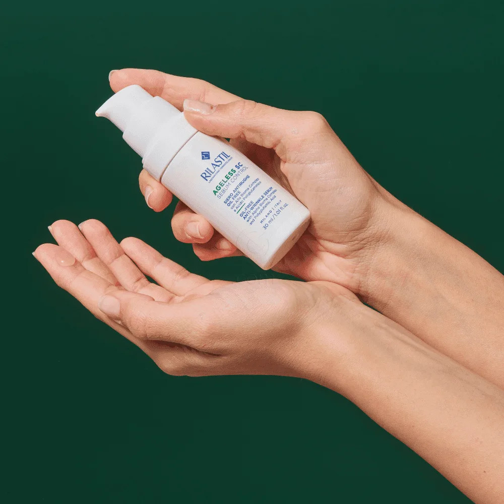 Rilastil Ageless SC, serum za mešano in mastno kožo nagnjeno k staranju (30 ml)