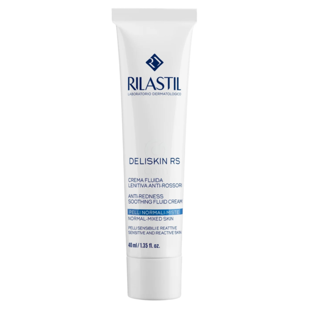 Rilastil Deliskin, kremni fluid za nego kože nagnjene k rdečici (40 ml)