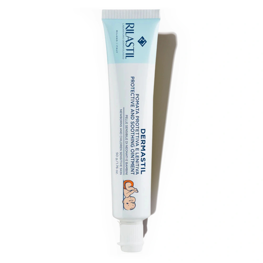 Rilastil Dermastil, zaščitno mazilo za dojenčke za plenični predel (50 g)