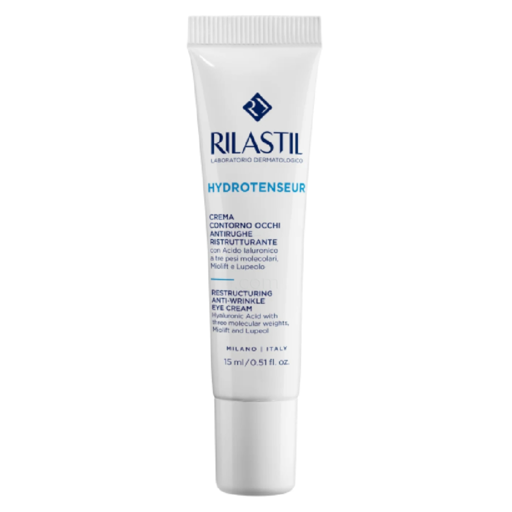Rilastil Hydrotenseur, obnovitvena krema proti gubam za konturo oči (15 ml)