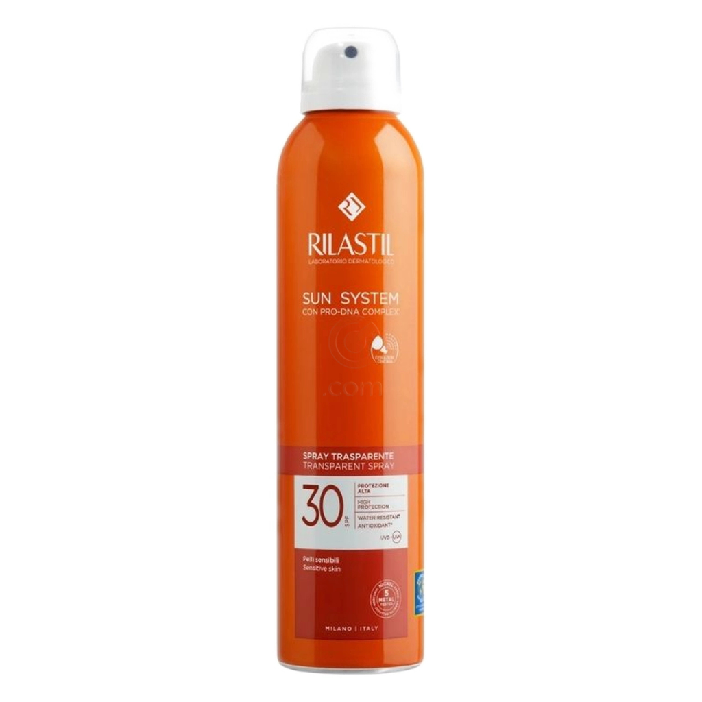 Rilastil Sun System Dry Touch, sprej za zaščito pred soncem ZF30 (200 ml)