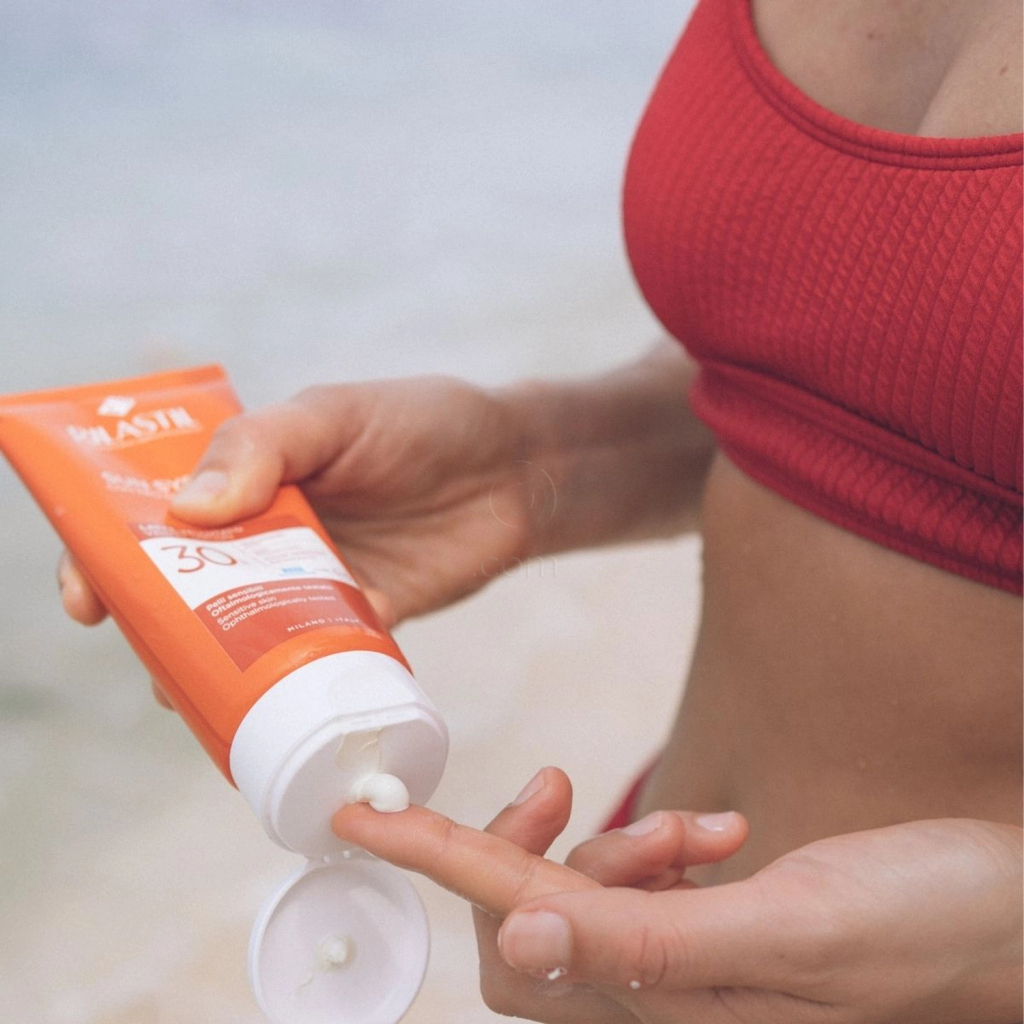 Rilastil Sun System Velvet, losjon za zaščito pred soncem - ZF30 (200 ml)