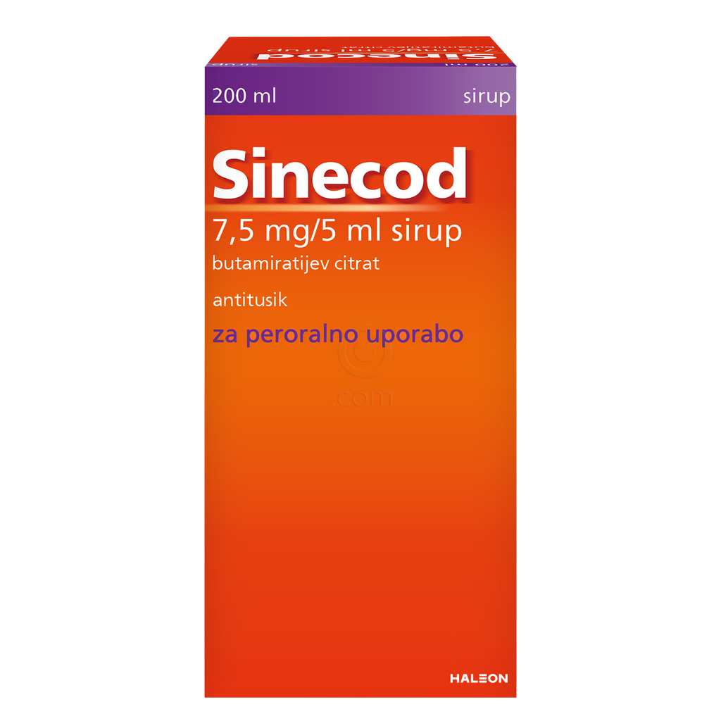 Sinecod 7,5 mg/5 ml, sirup (200 ml)