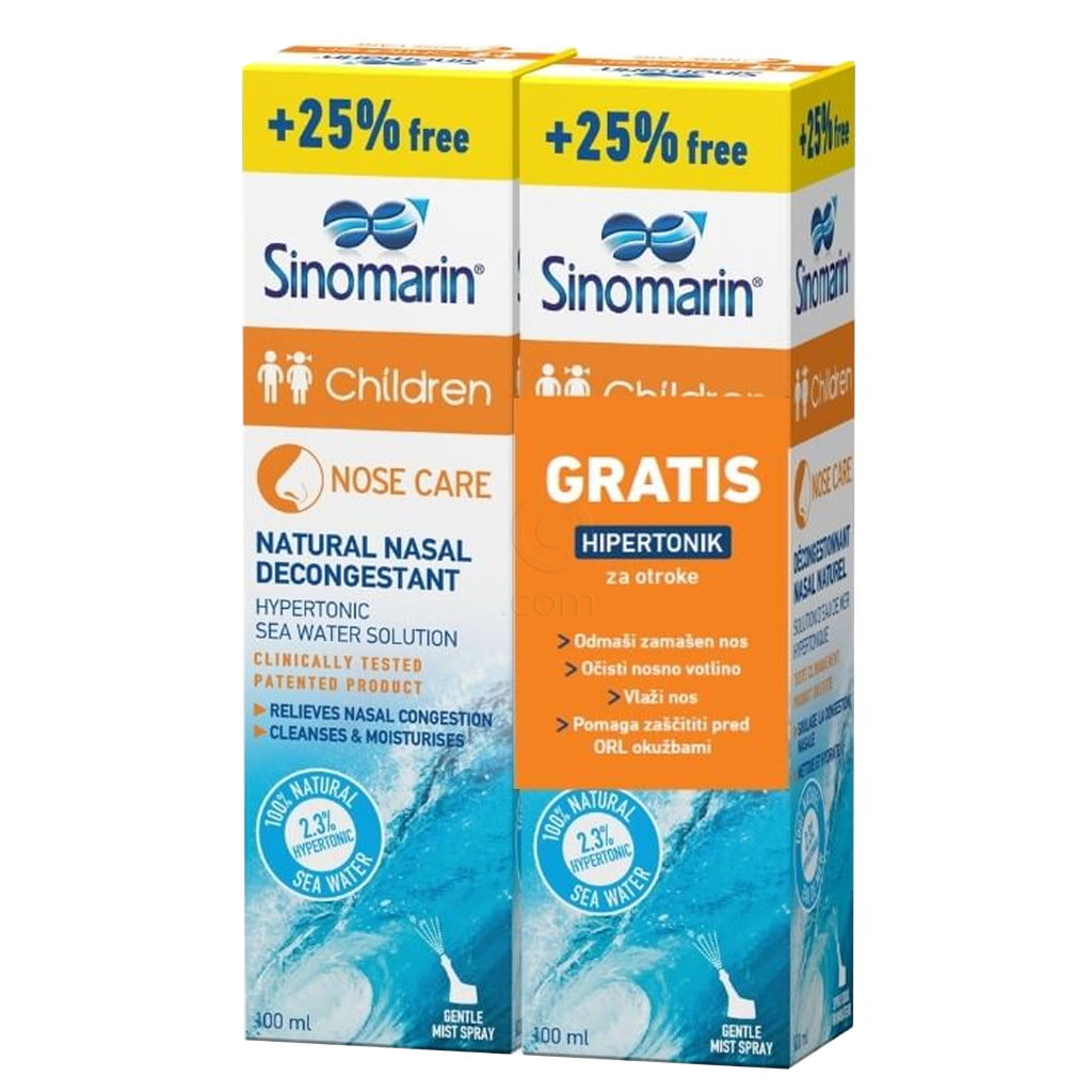Sinomarin Otroci, pršilo - paket (2 x 125 ml)