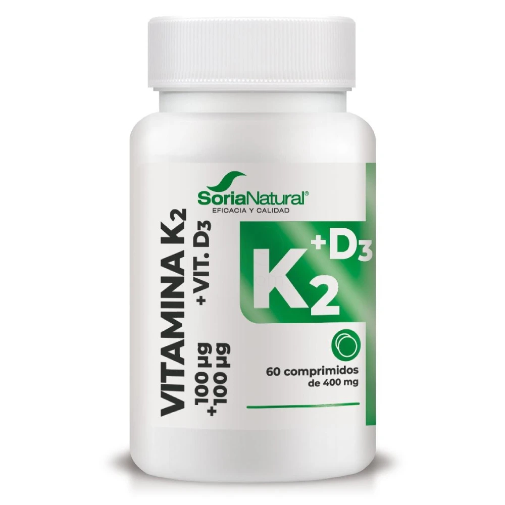 Soria Natural Vitamin D3 K2, tablete (60 tablet)