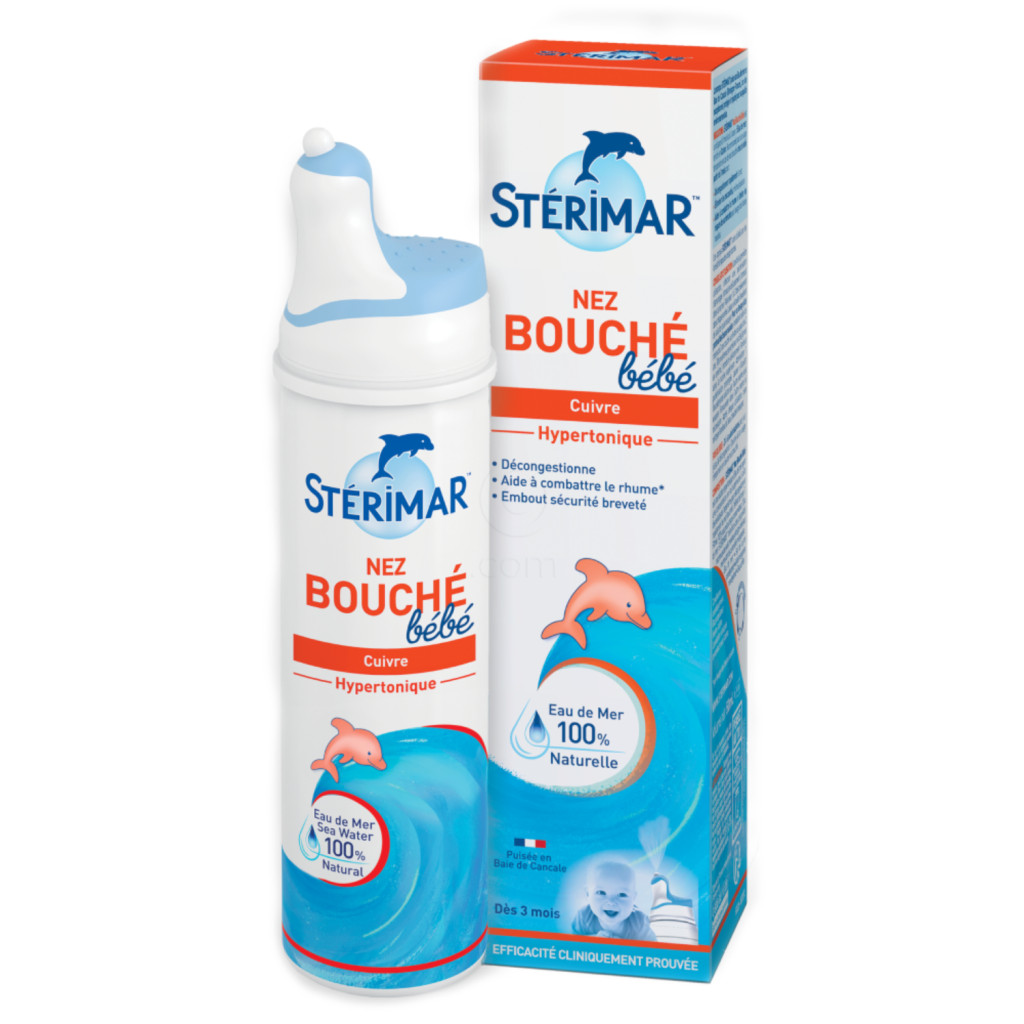 Sterimar Baby, hipertonični sprej za zamašen nos (50 ml)