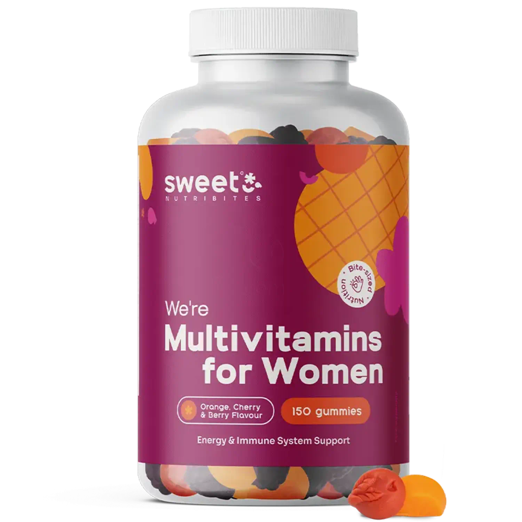 Sweet Nutribites Multivitamini za ženske, gumi bonboni (150 gumi bonbonov)