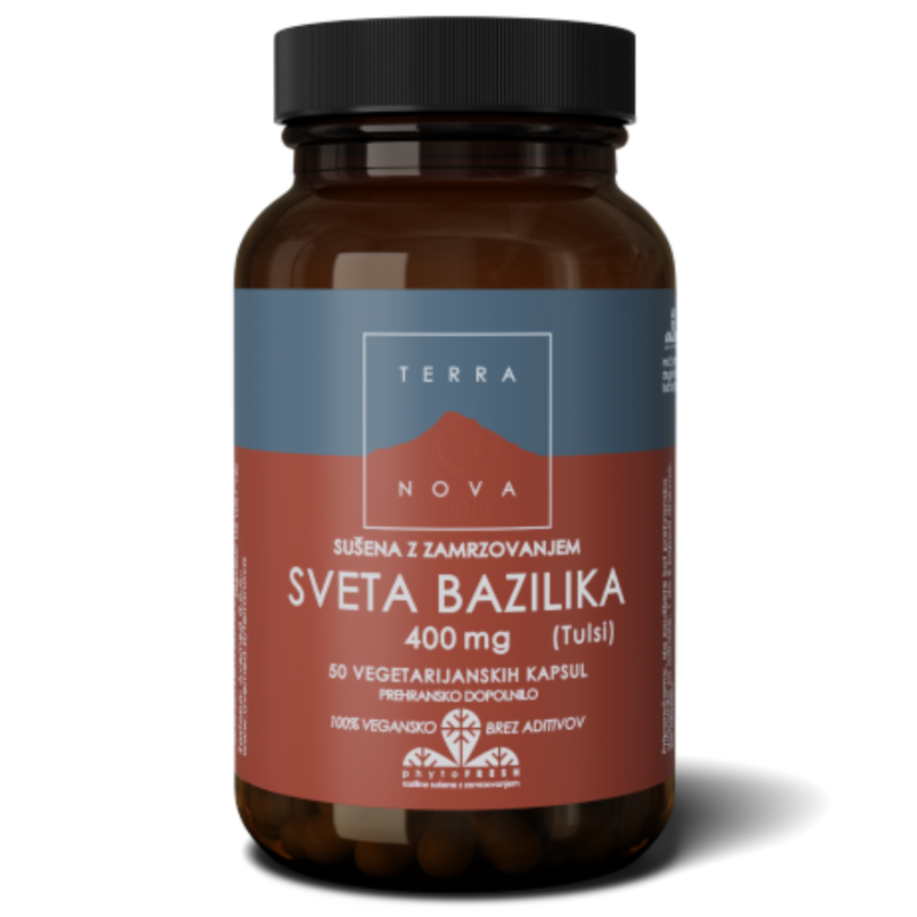 Terranova Sveta bazilika 400 mg, kapsule (50 kapsul)