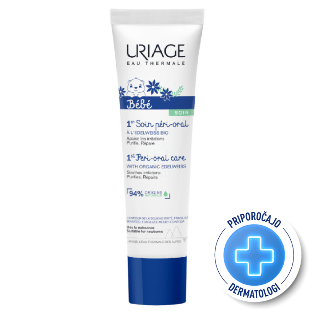 Uriage 1er Bébé, prva perioralna nega za razdraženo področje ustnic (30 ml)