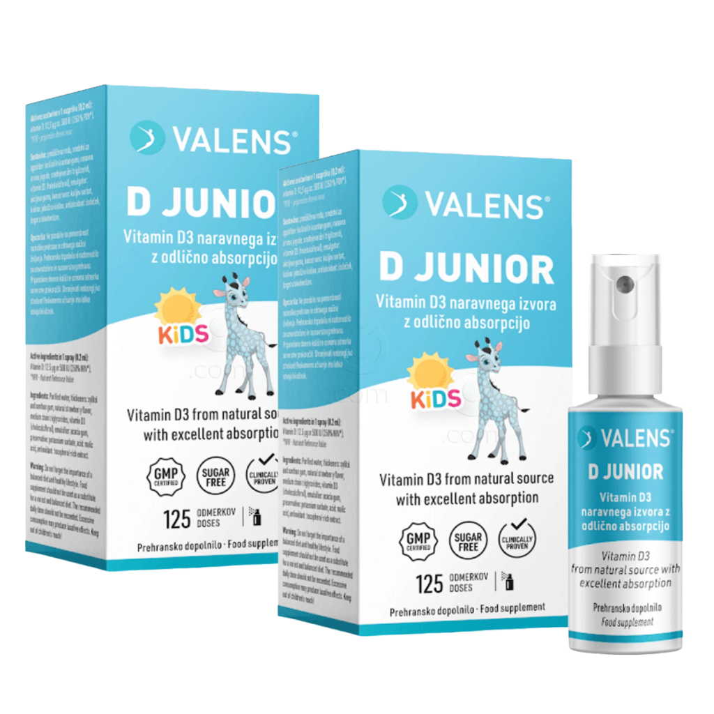 Valens D Junior, pršilo - paket (2 x 25 ml)