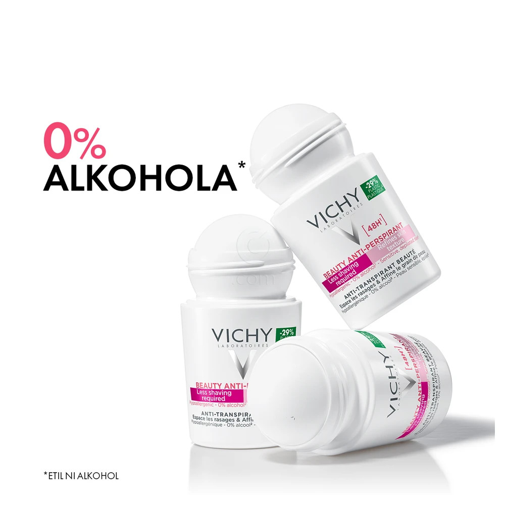 Vichy Beauty Antiperspirant, 48-urna deo zaščita proti potenju in vonjavam (50 ml)