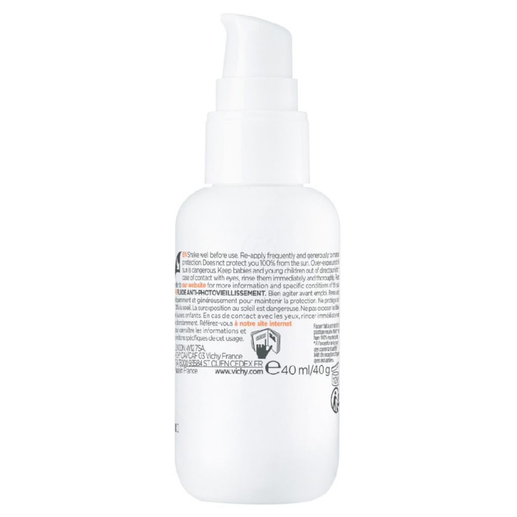 Vichy Capital Soleil, UV-AGE neobarvan dnevni fluid za obraz - ZF50+ (40 ml)