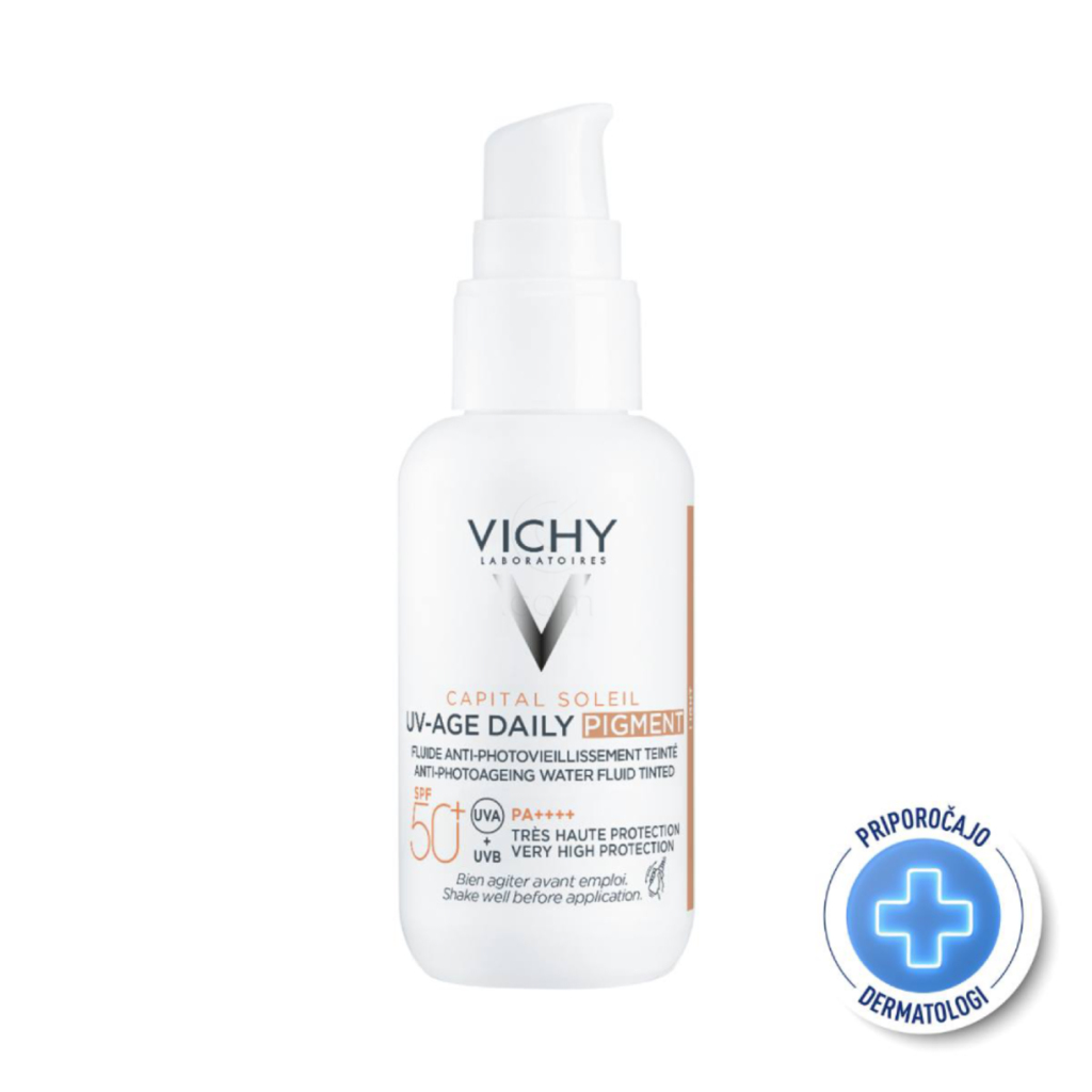 Vichy Capital Soleil UV-Age, tonirani fluid - ZF50+ (40 ml)