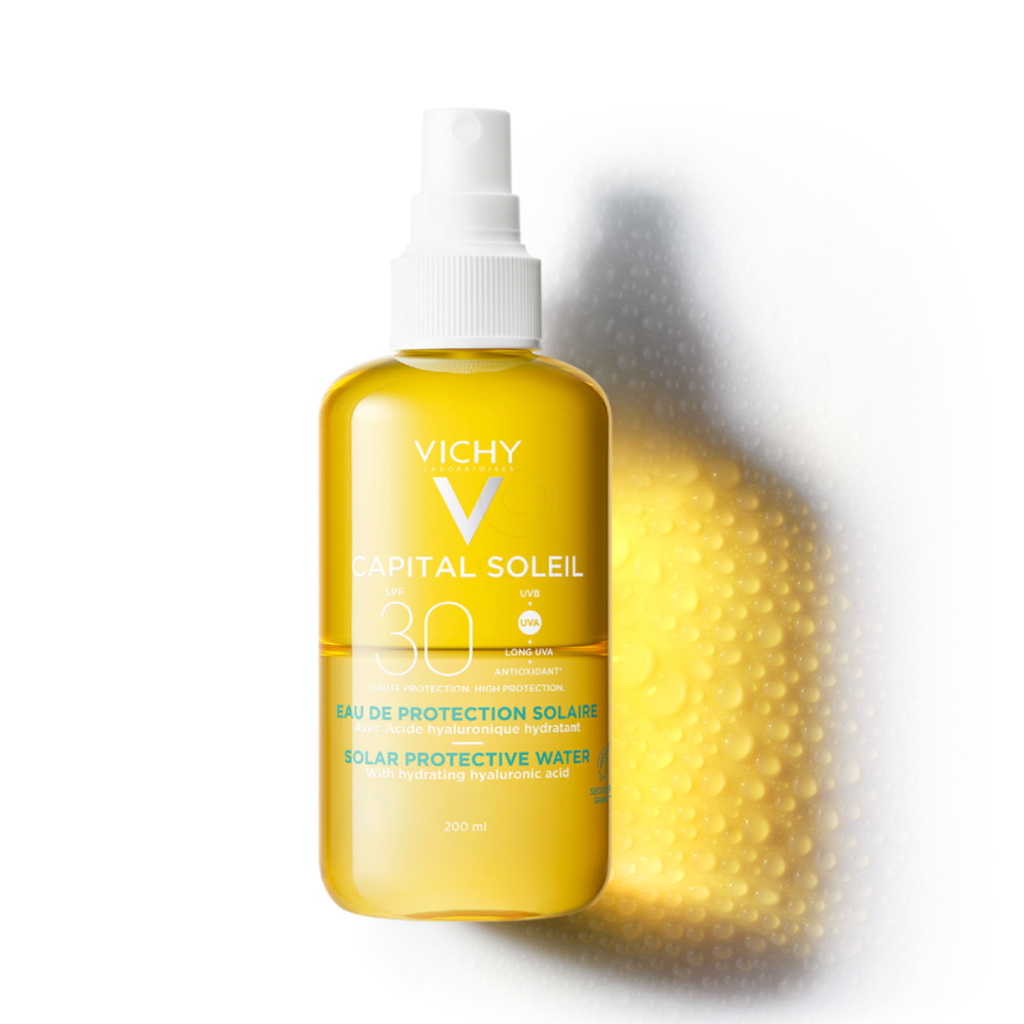 Vichy Capital Soleil, hidratantna vodica za zaščito pred soncem - ZF30 (200 ml)