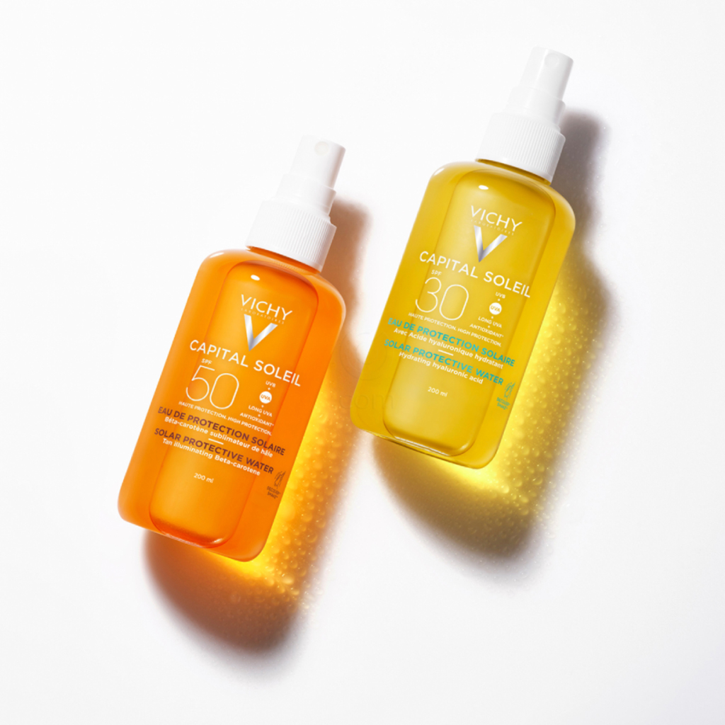 Vichy Capital Soleil, hidratantna vodica za zaščito pred soncem - ZF30 (200 ml)