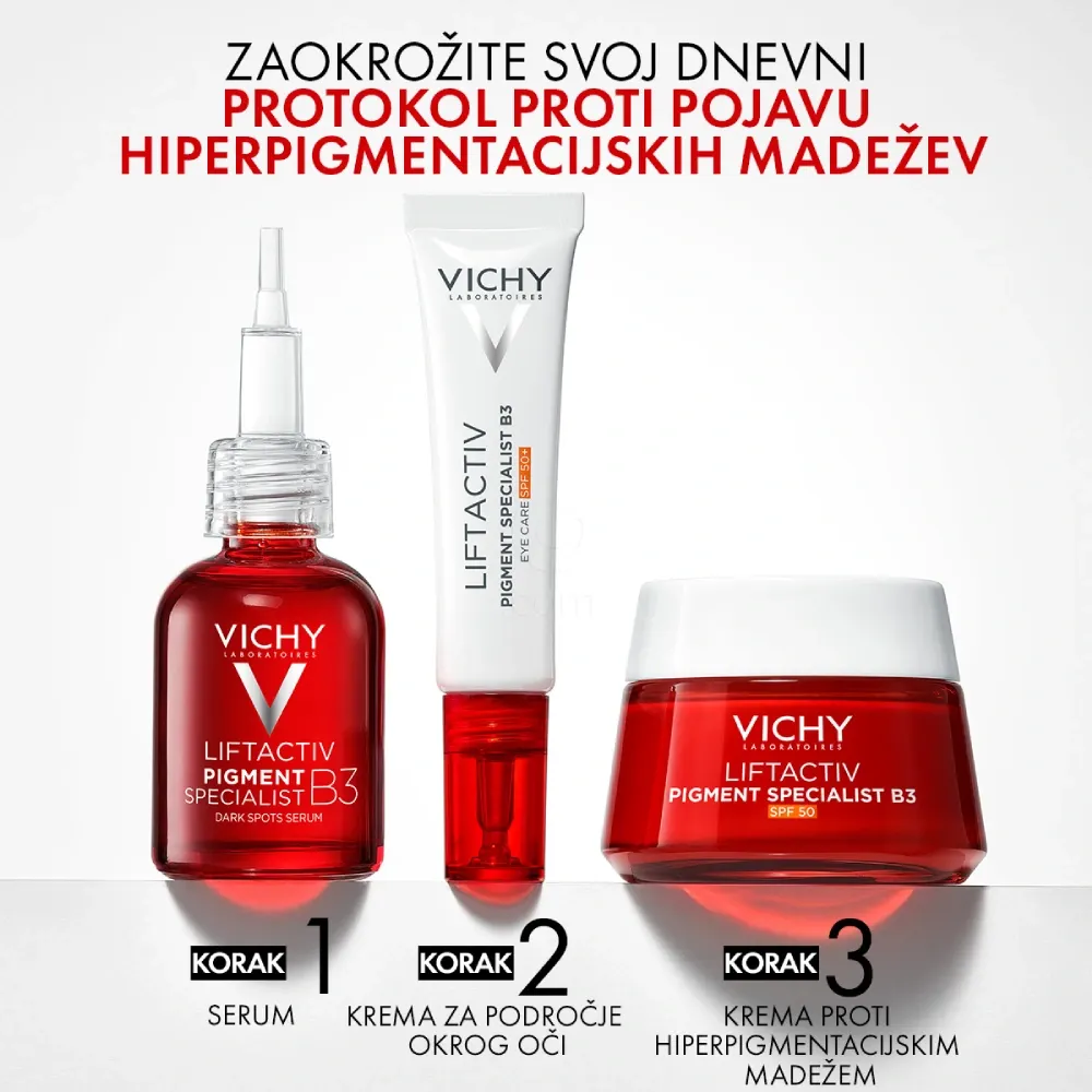 Vichy Liftactiv B3 Anti-Dark Spots, krema proti hiperpigmentacijskim madežem in gubam - ZF50 (50 ml)