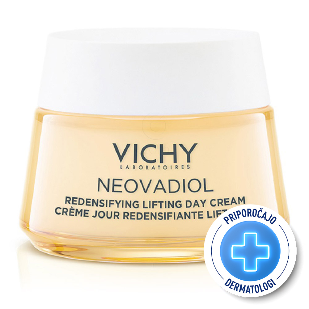Vichy Neovadiol Compensating Complex, dnevna krema z obnovitvenim kompleksom za zapolnitev in dvig kože (50 ml)