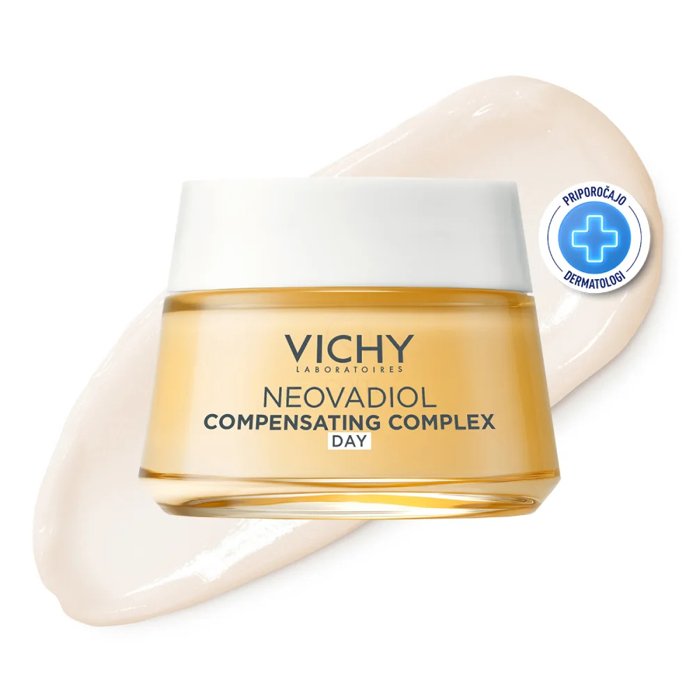 Vichy Neovadiol Compensating Complex, dnevna krema z obnovitvenim kompleksom za zapolnitev in dvig kože - za suho kožo (50 ml)