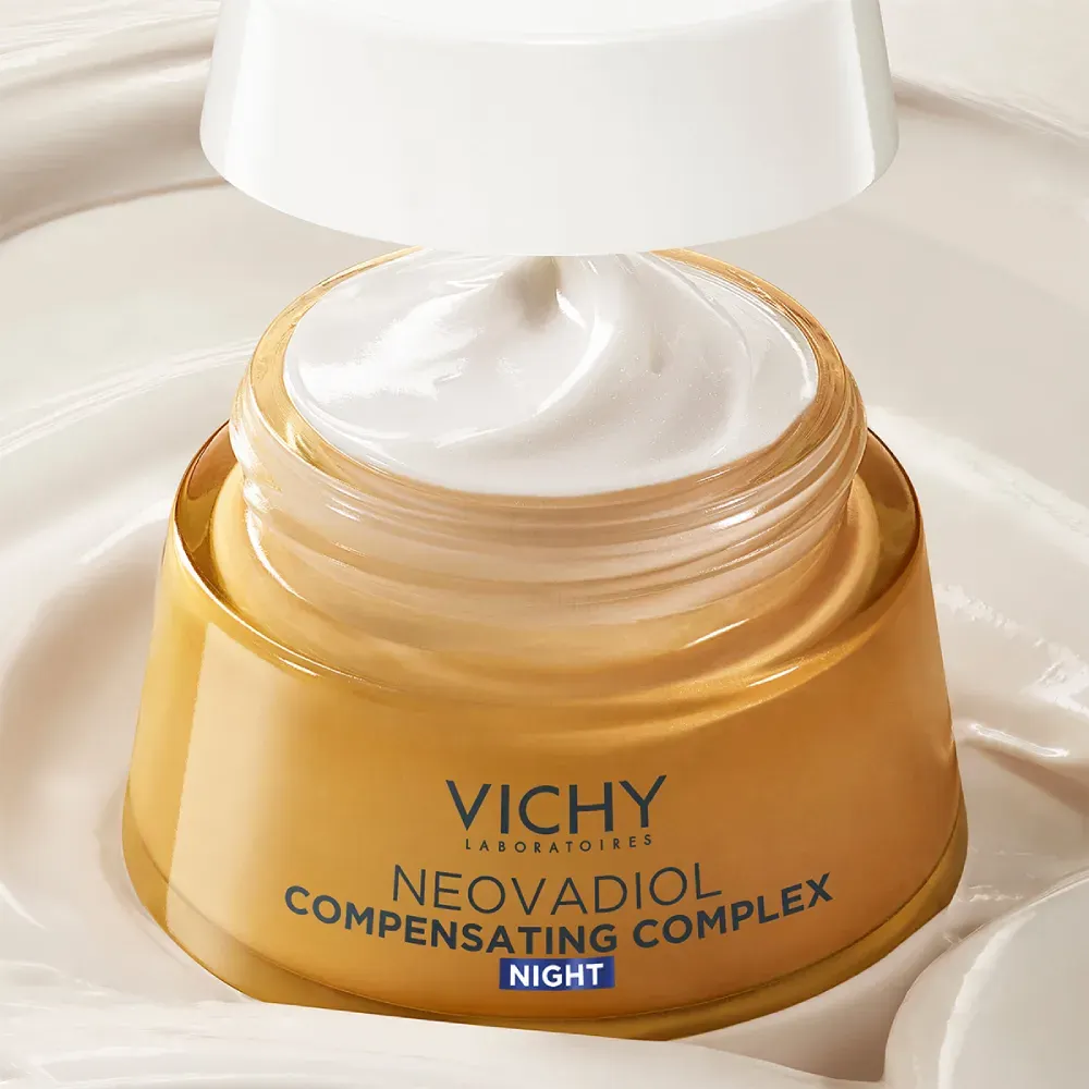 Vichy Neovadiol Compensating Complex, nočna krema z obnovitvenim kompleksom za zapolnitev in poživitev kože (50 ml)