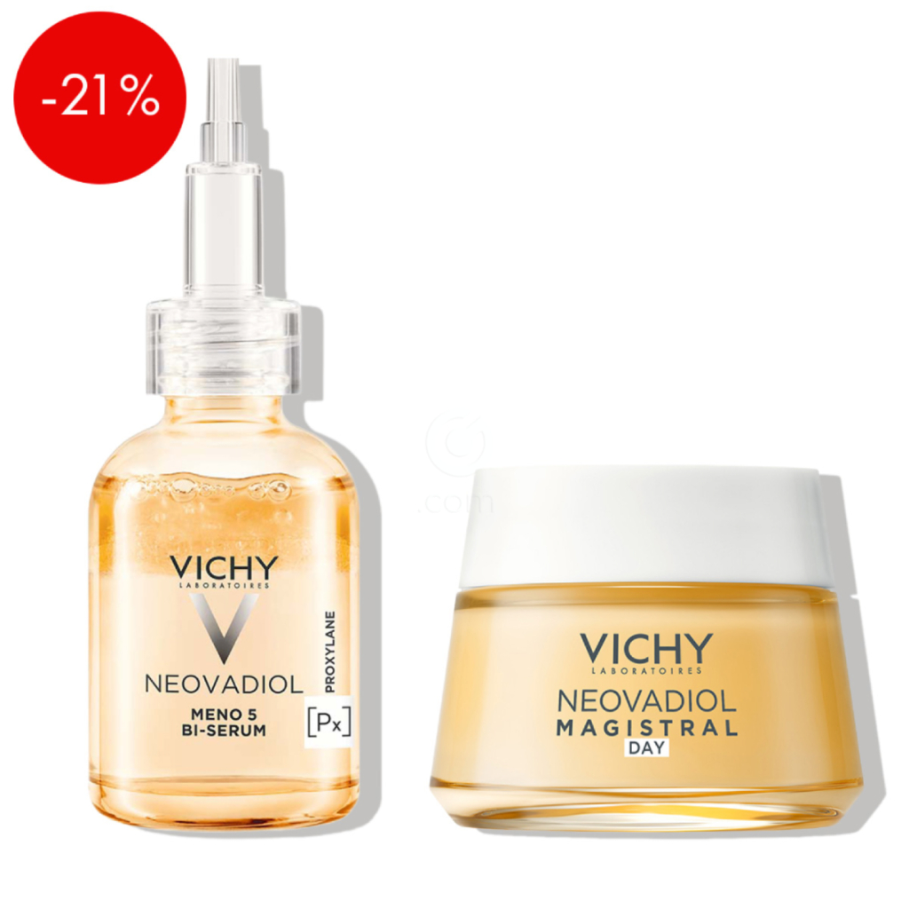 Vichy Neovadiol, protokol za obnovo in revitalizacijo kože v menopavzi (50 ml + 30 ml)