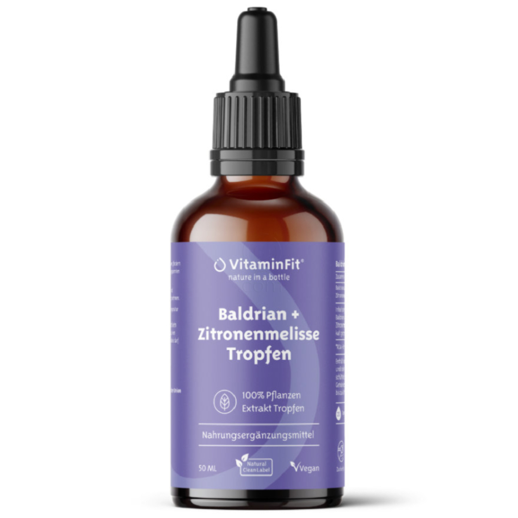 VitaminFit Baldrijan in melisa, kapljice (50 ml)