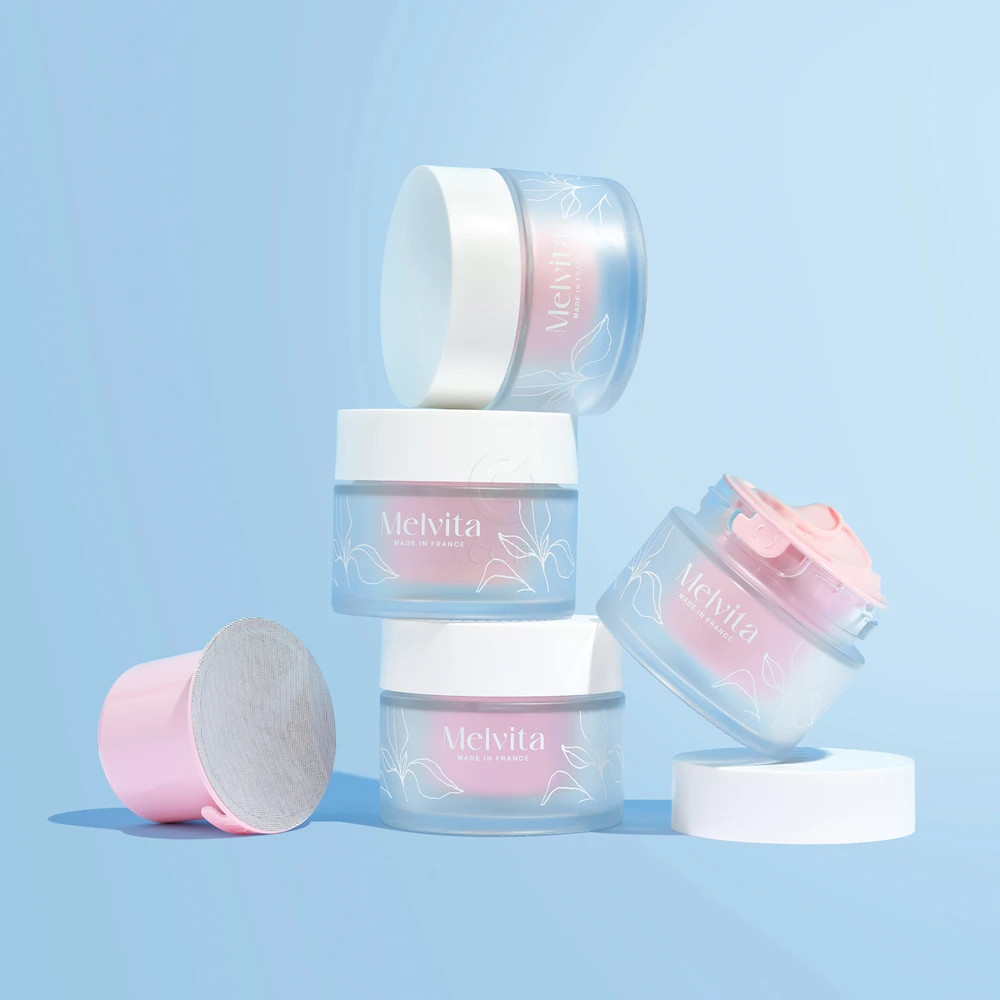 Melvita Source de Roses, vlažilno-gladilna krema za normalno do suho kožo (50 ml)