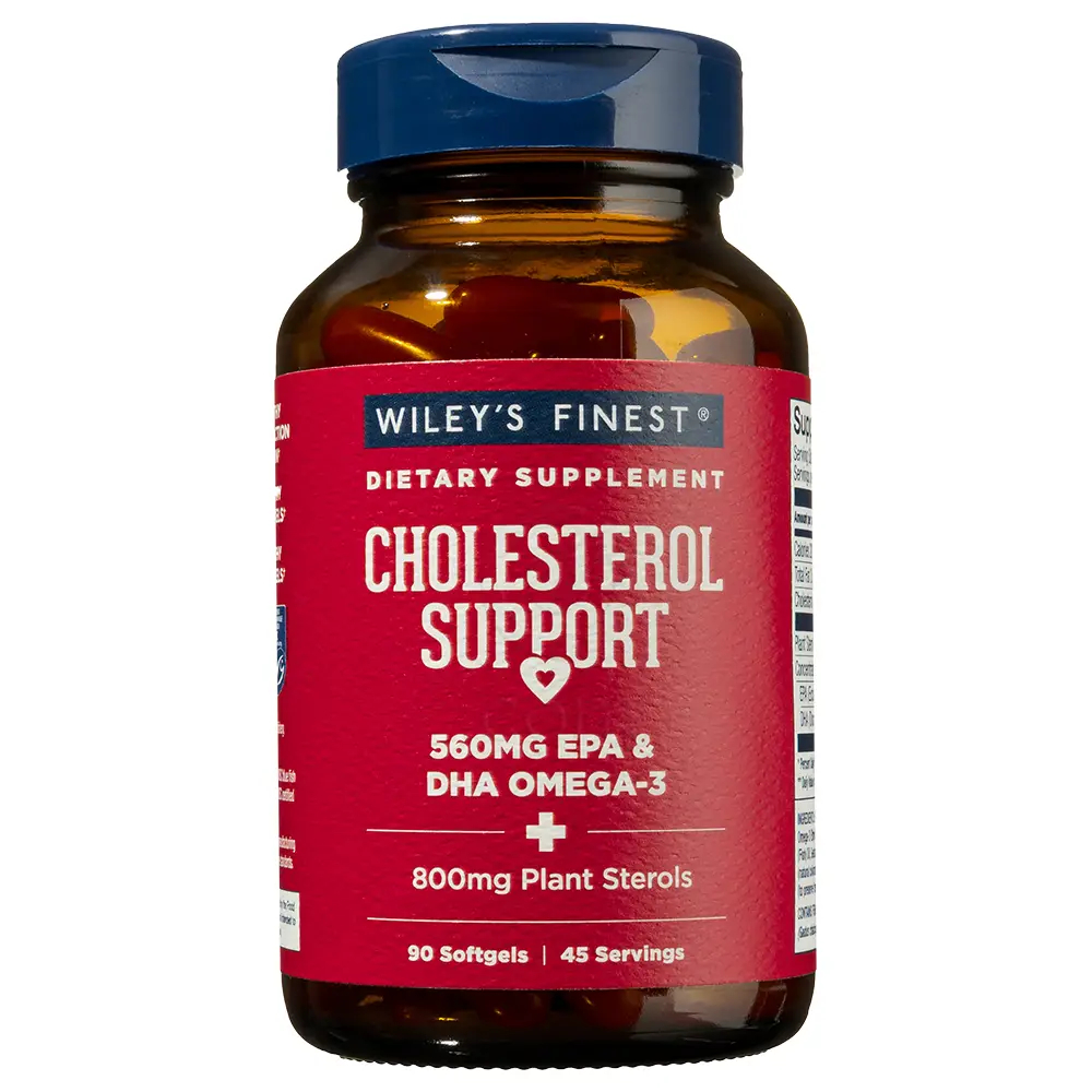 Wiley's Finest Cholesterol Support, kapsule (90 kapsul)